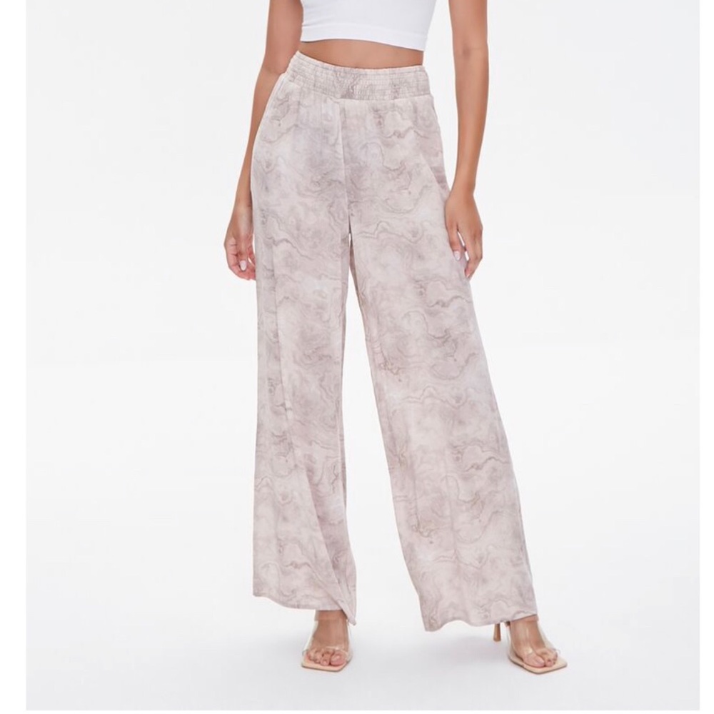 smocked palazzo pants